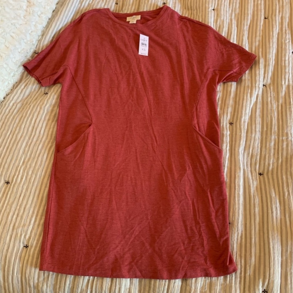 LOFT t shirt dress